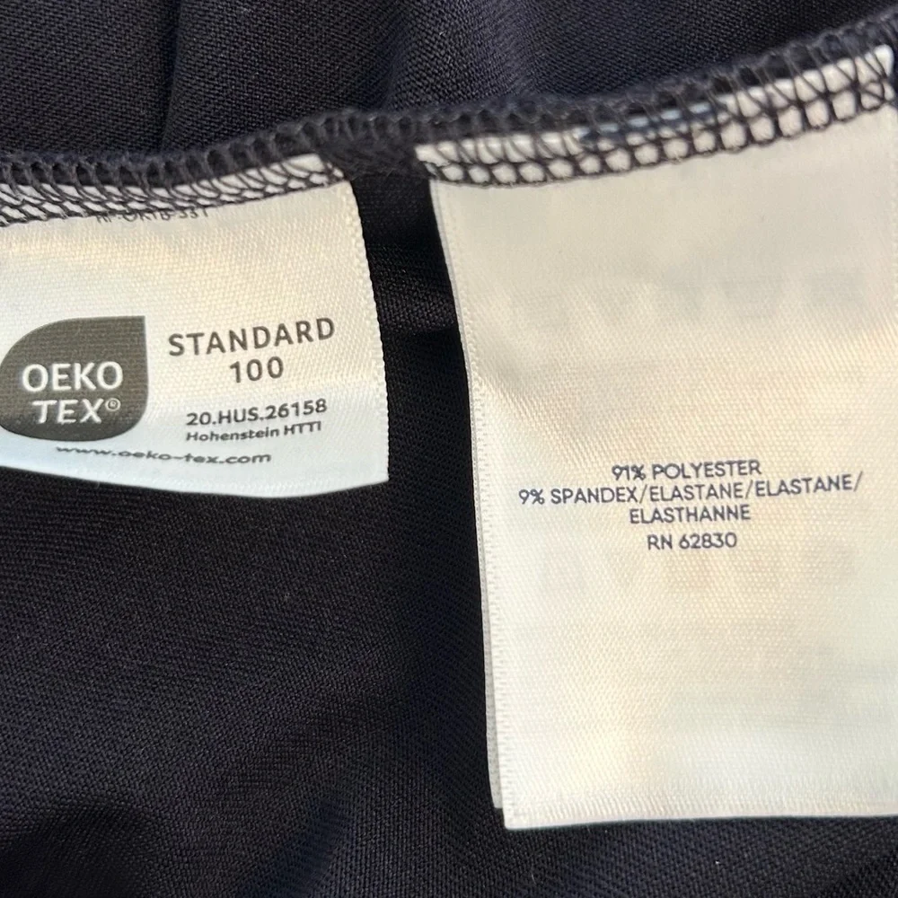 Lands End Rapid Dry Sporty Zip Vest Jacket Dadcore Layer Navy Blue Size XL